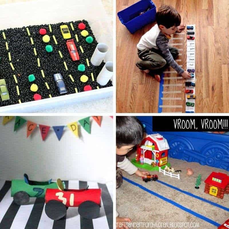 Car and Truck Themed Toddler Activities - My Bored Toddler