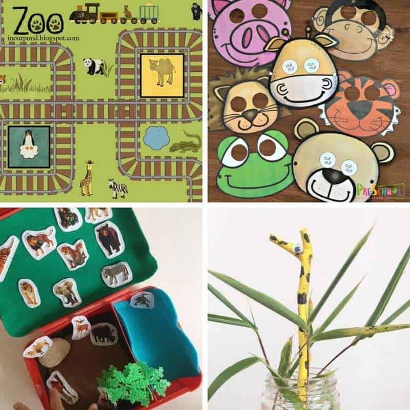 Zoo Animal Crafts and Activities for Toddlers - My Bored Toddler