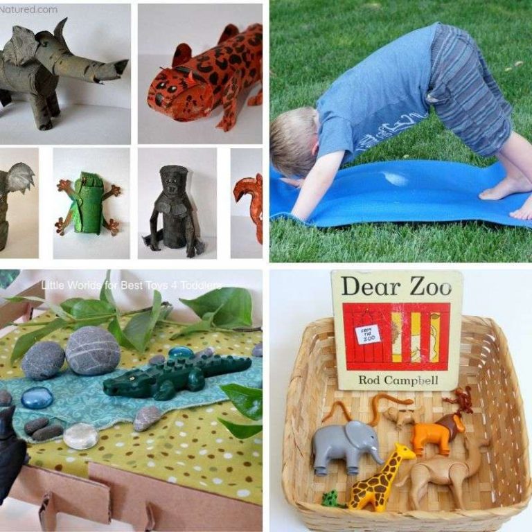 Zoo Animal Crafts and Activities for Toddlers - My Bored Toddler