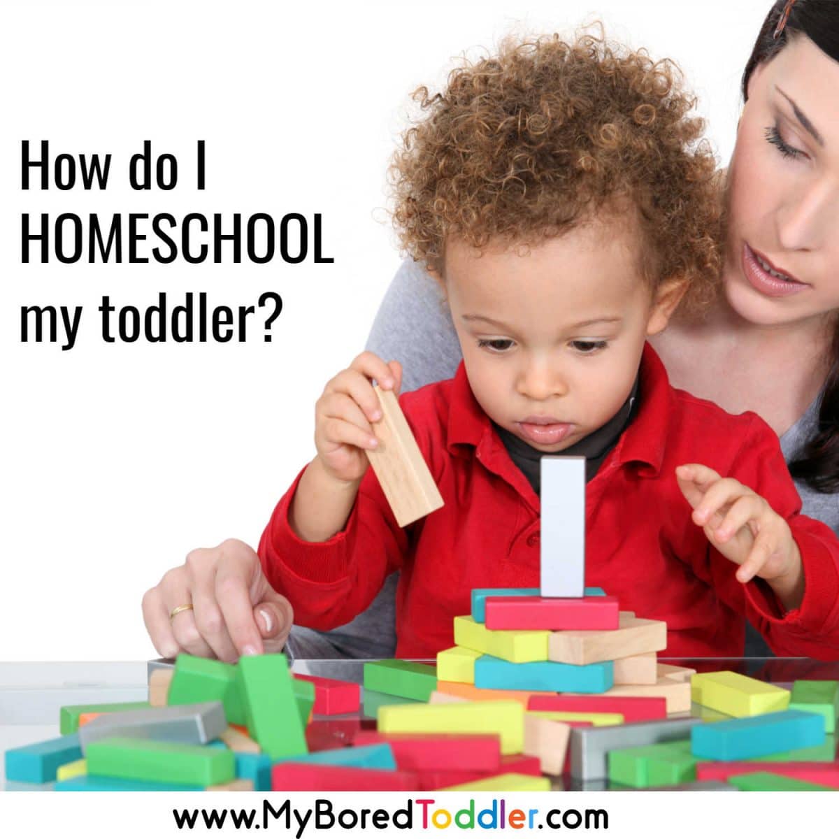 How do I homeschool my toddler feature - My Bored Toddler