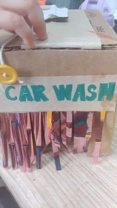 make a car wash for kids