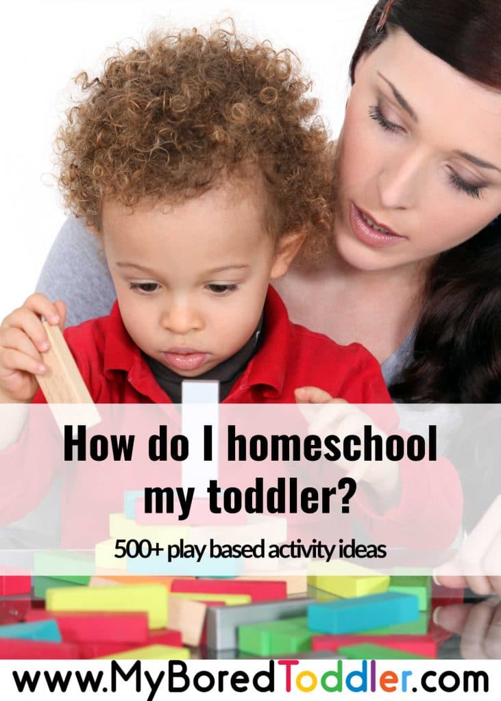 How do I Homeschool my toddler? Educational toddler activities to get ...