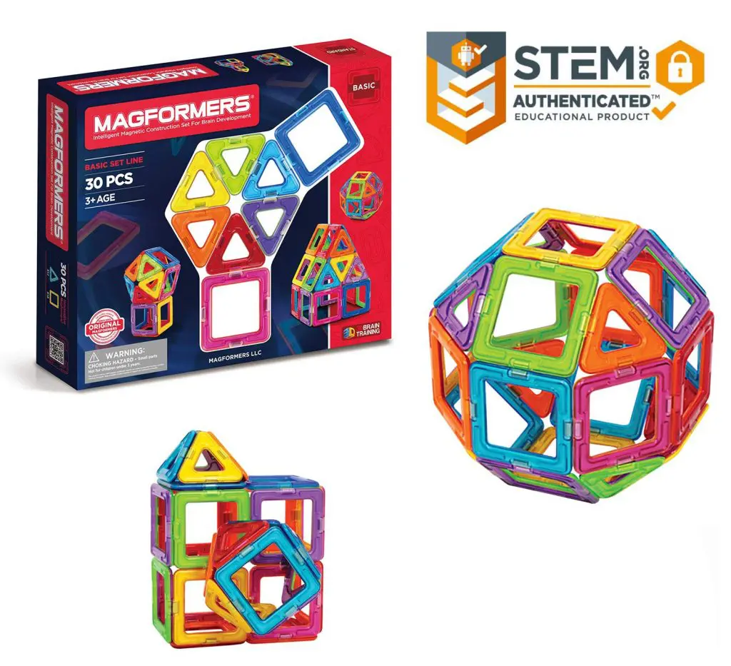 magformers best toys for 3 year olds
