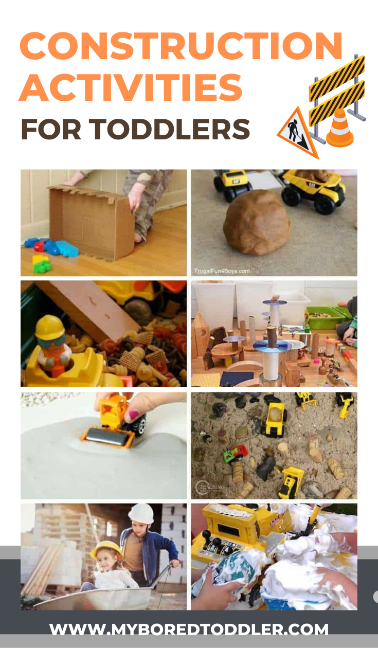 Construction Activities for Toddlers - My Bored Toddler