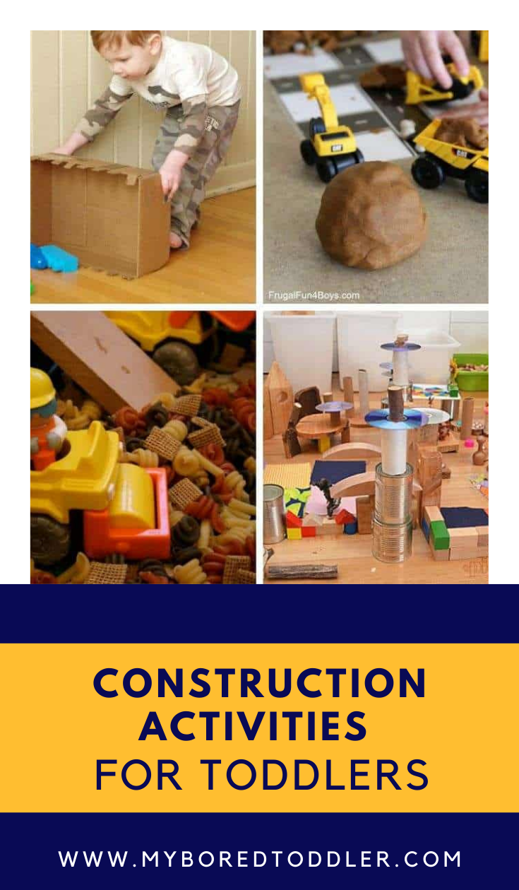 Construction Activities for Toddlers - My Bored Toddler