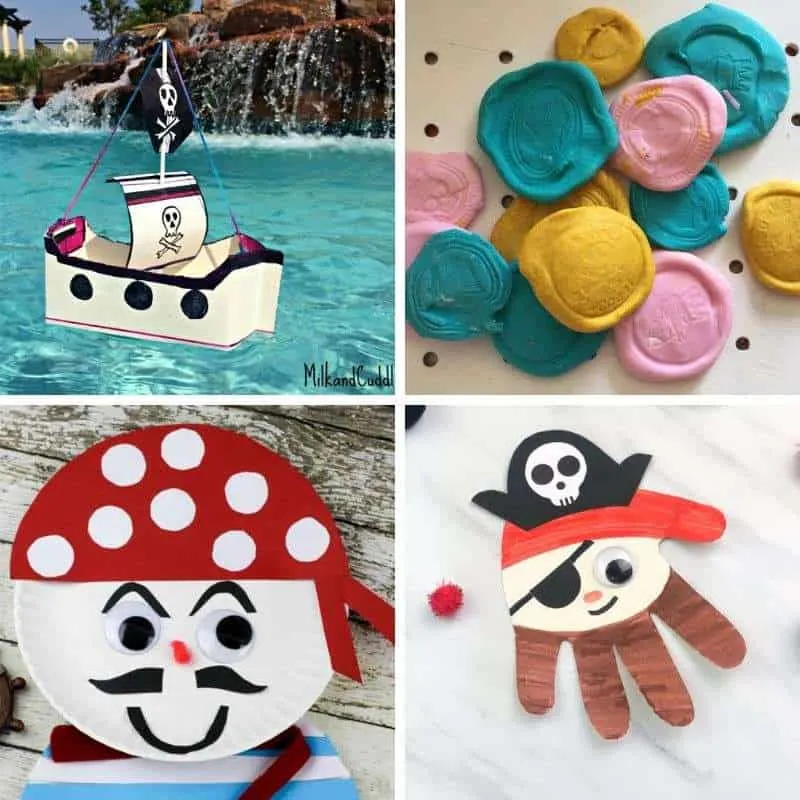 pirate crafts for kids