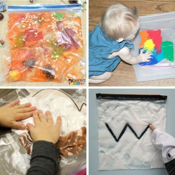 Sensory Bags for Babies and Toddlers - My Bored Toddler