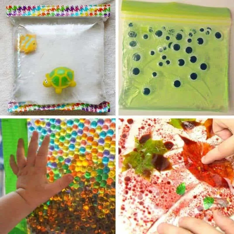 sensory play for babies and toddlers