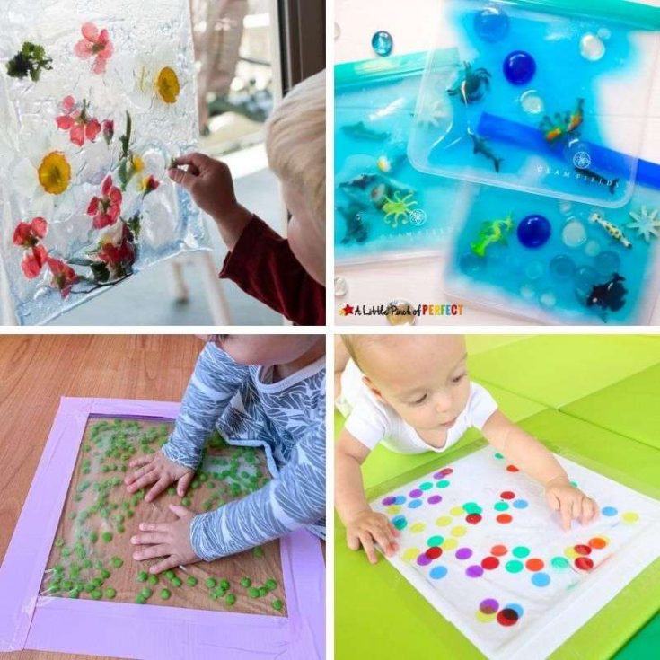 Sensory Bags for Babies and Toddlers - My Bored Toddler