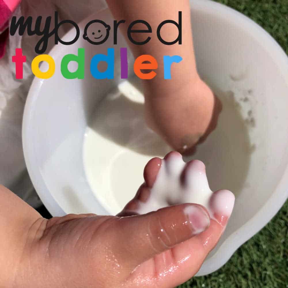 color oobleck gradient messy play for toddlers 3