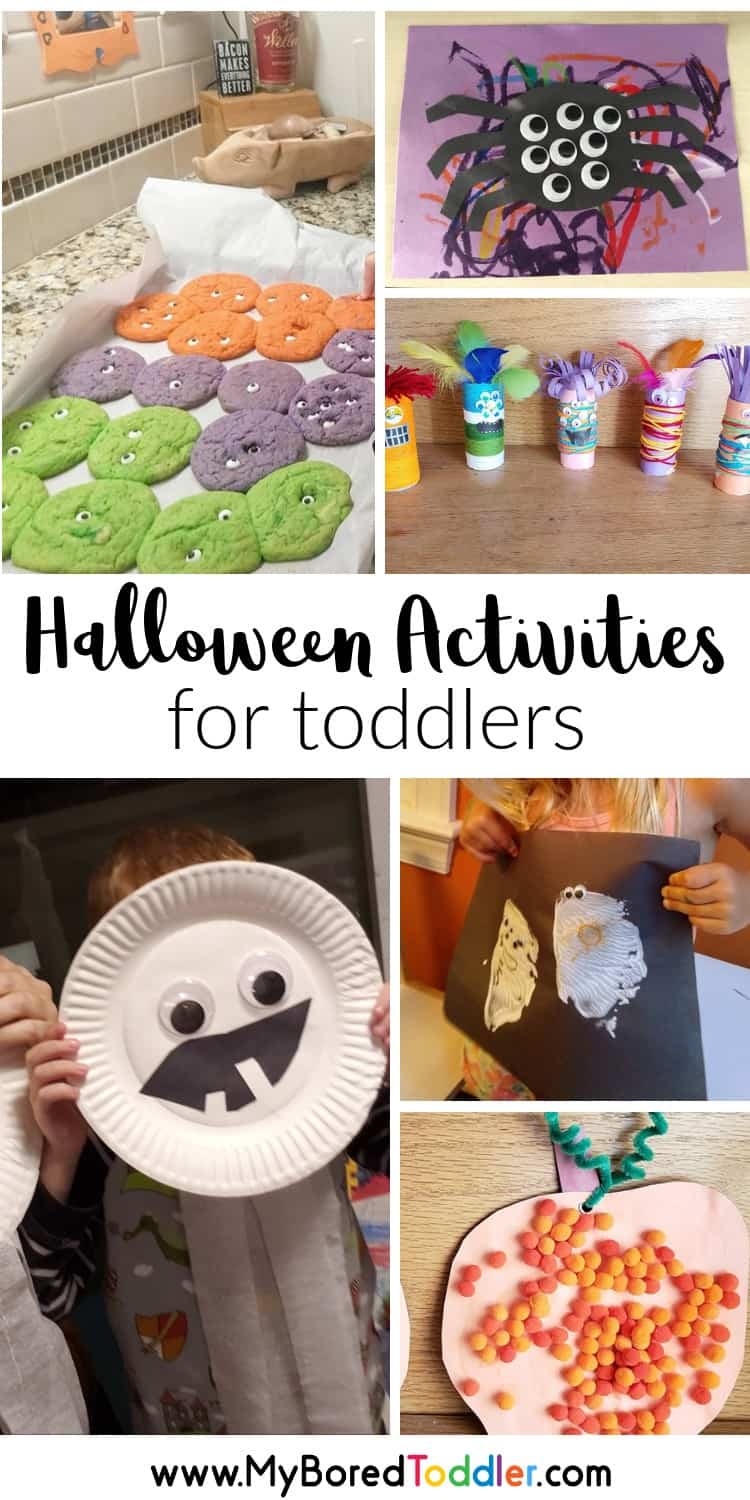 Halloween activities for toddlers roundup pin