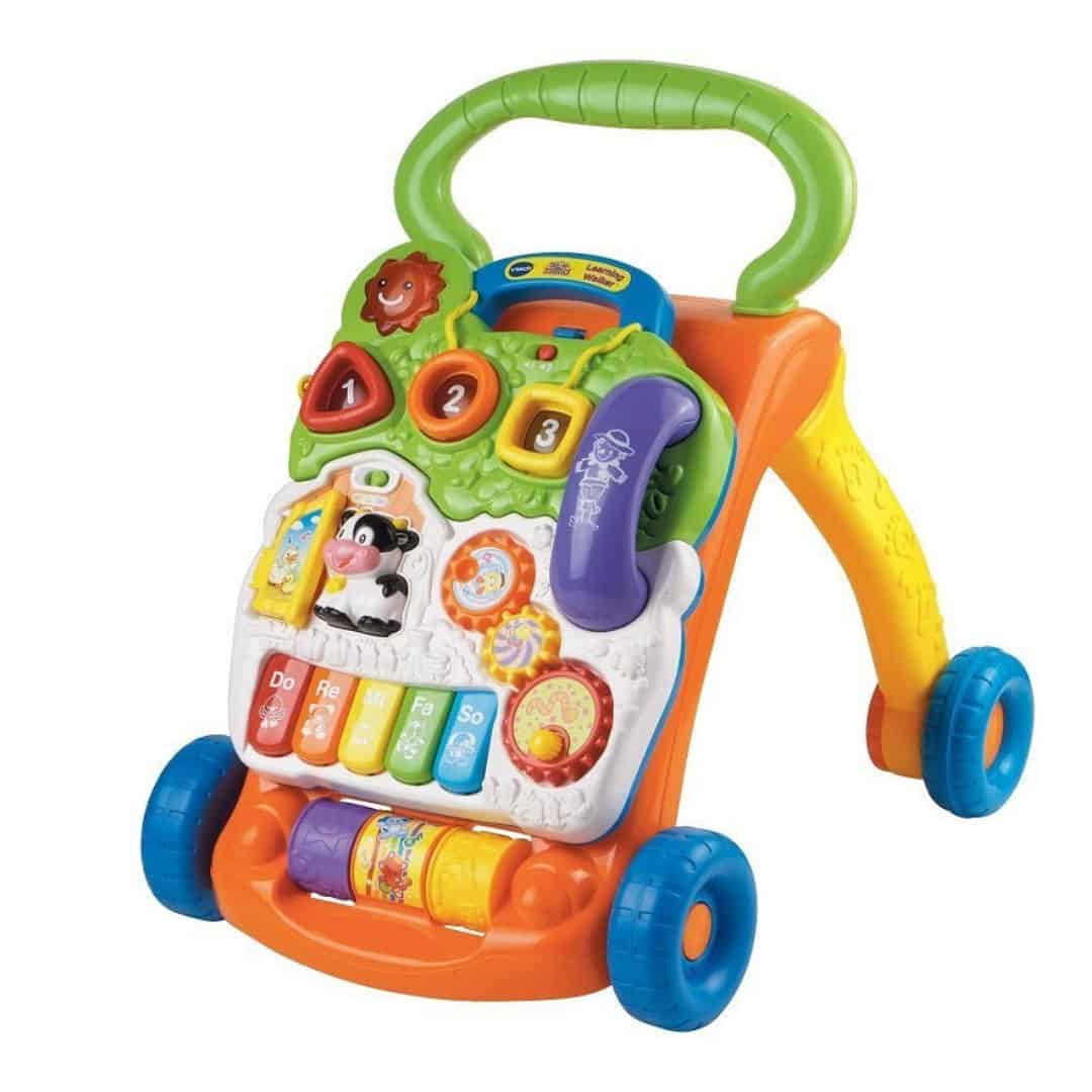 vtech sit to stand baby walker gift idea for 6 - 12 month olds 