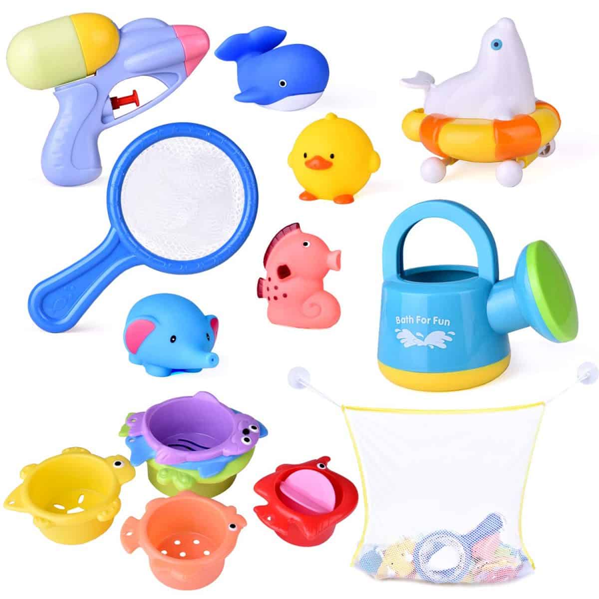 bath toys gift ideas for Christmas for 6 - 12 month olds 