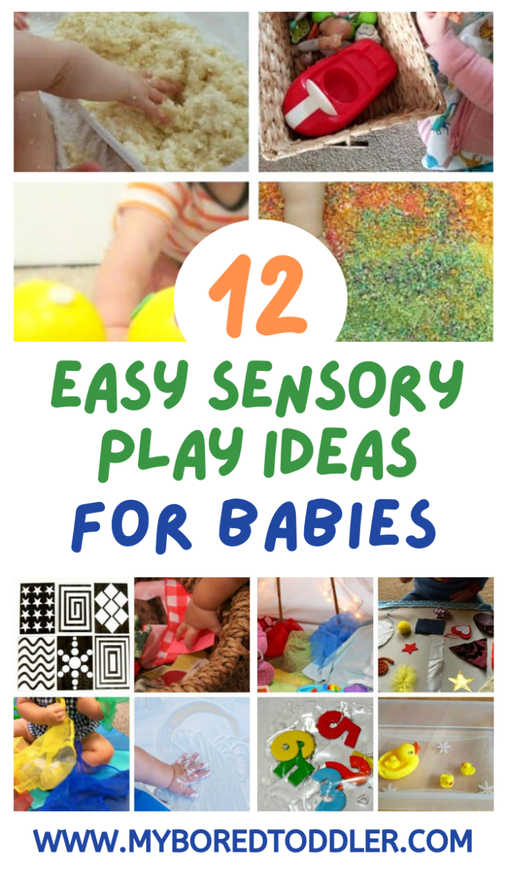 12 Easy Sensory Play Ideas for Babies 2 - My Bored Toddler