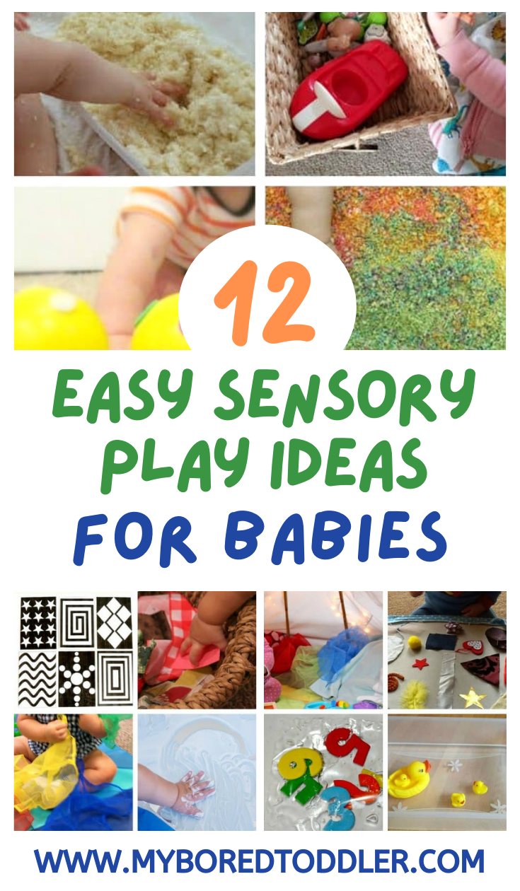 12 Easy Sensory Play Ideas for Babies - My Bored Toddler