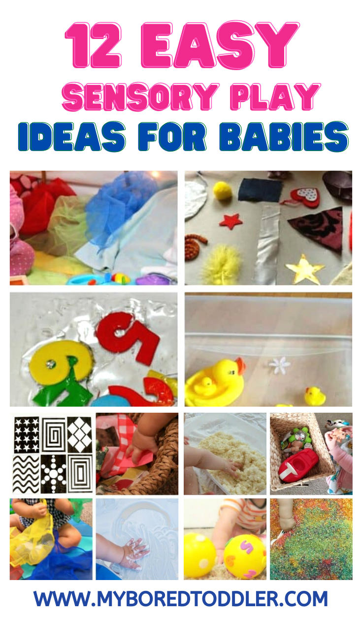 12 Easy Sensory Play Ideas for Babies - My Bored Toddler