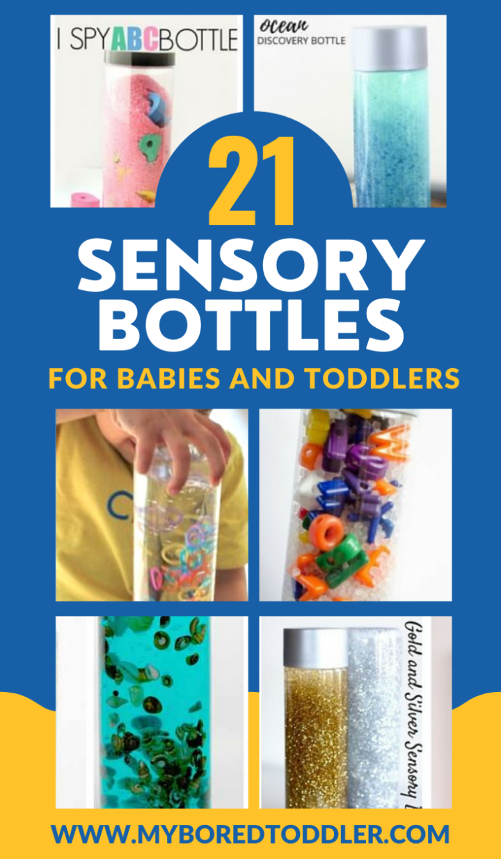 21 Sensory Bottles for Babies and Toddlers My Bored Toddler