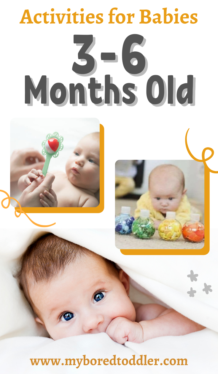 Activities for Babies 3 6 Months Old My Bored Toddler