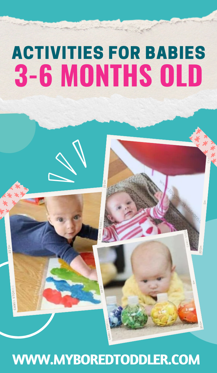 Activities for Babies 3 6 Months Old My Bored Toddler