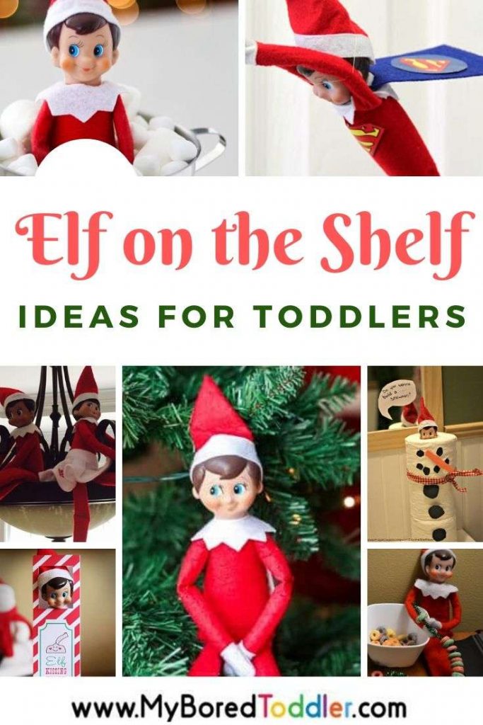 Elf on the Shelf Ideas for Toddlers - My Bored Toddler