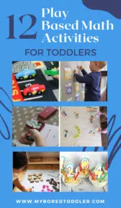 Play Based Math Activities for Toddlers