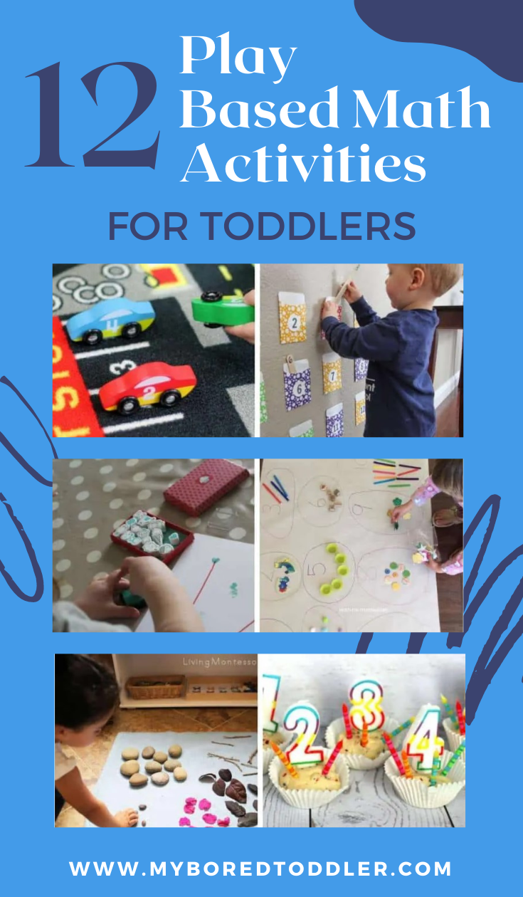 Play Based Math Activities for Toddlers - My Bored Toddler