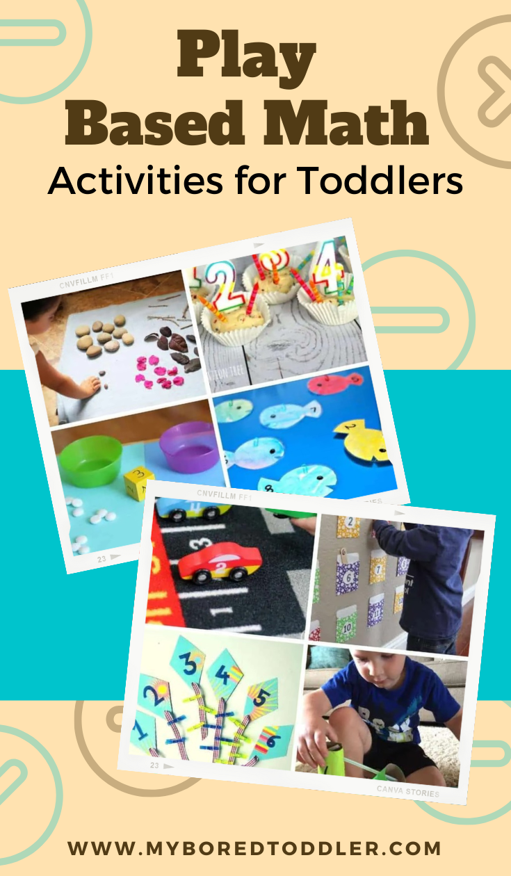 Play Based Math Activities for Toddlers - My Bored Toddler