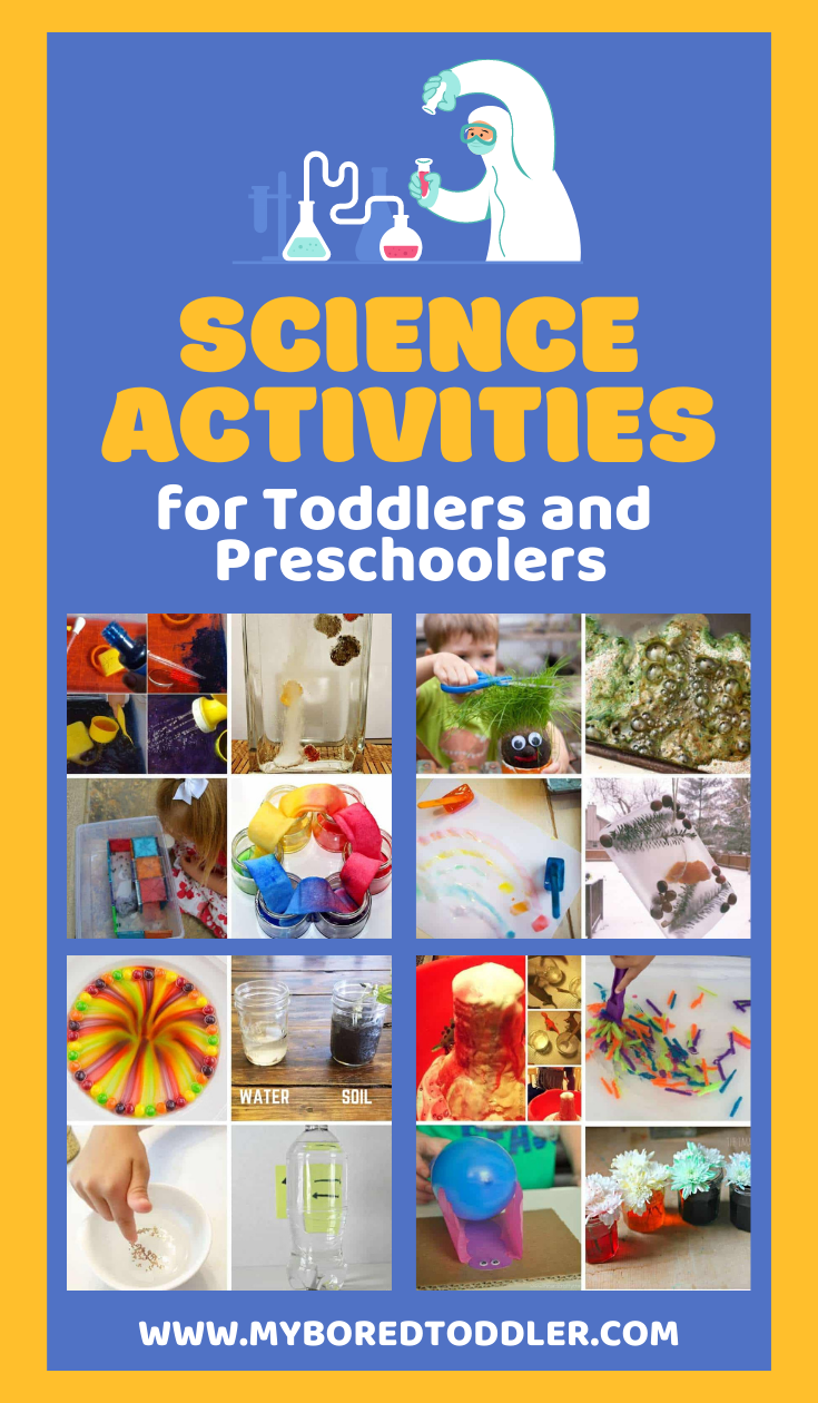 Science Experiments for Toddlers and Preschoolers My Bored Toddler