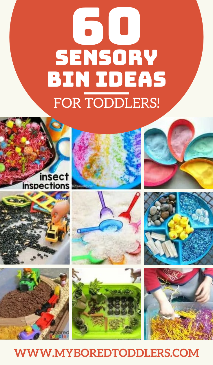 Sensory Bins for Toddlers - 60 Sensory Bin Ideas for toddlers! - My ...