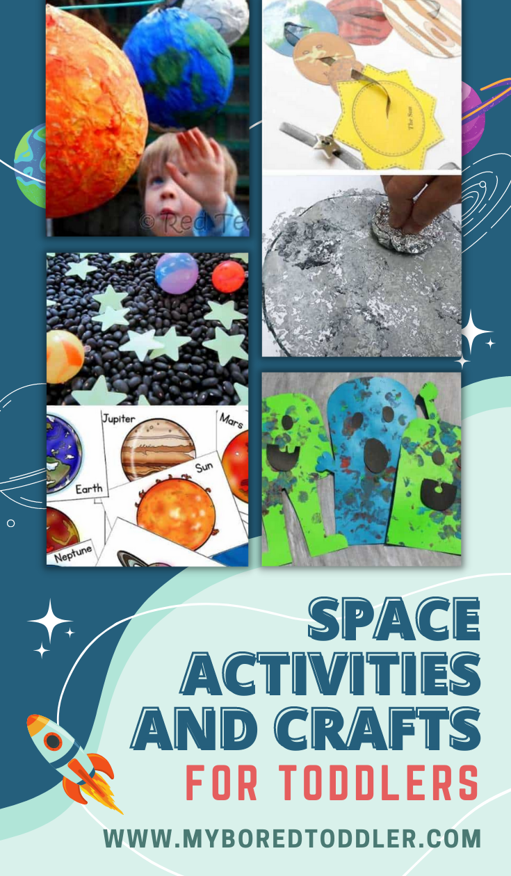 Space Activities and Crafts for Toddlers - My Bored Toddler