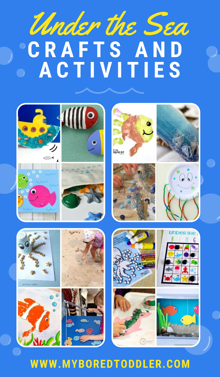 Under the Sea Crafts and Activities for Toddlers - My Bored Toddler