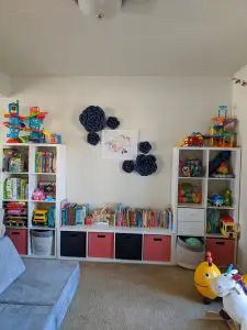 Cube storage ideas for toys from Target