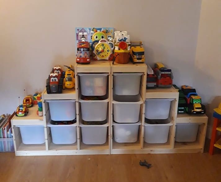 11 Clever IKEA Trofast Hacks to Get Organized  Ikea trofast, Ikea toy  storage, Ikea trofast storage