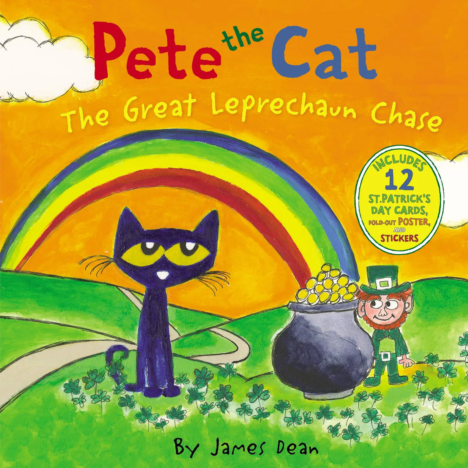 pet the cat st patrick's day book 