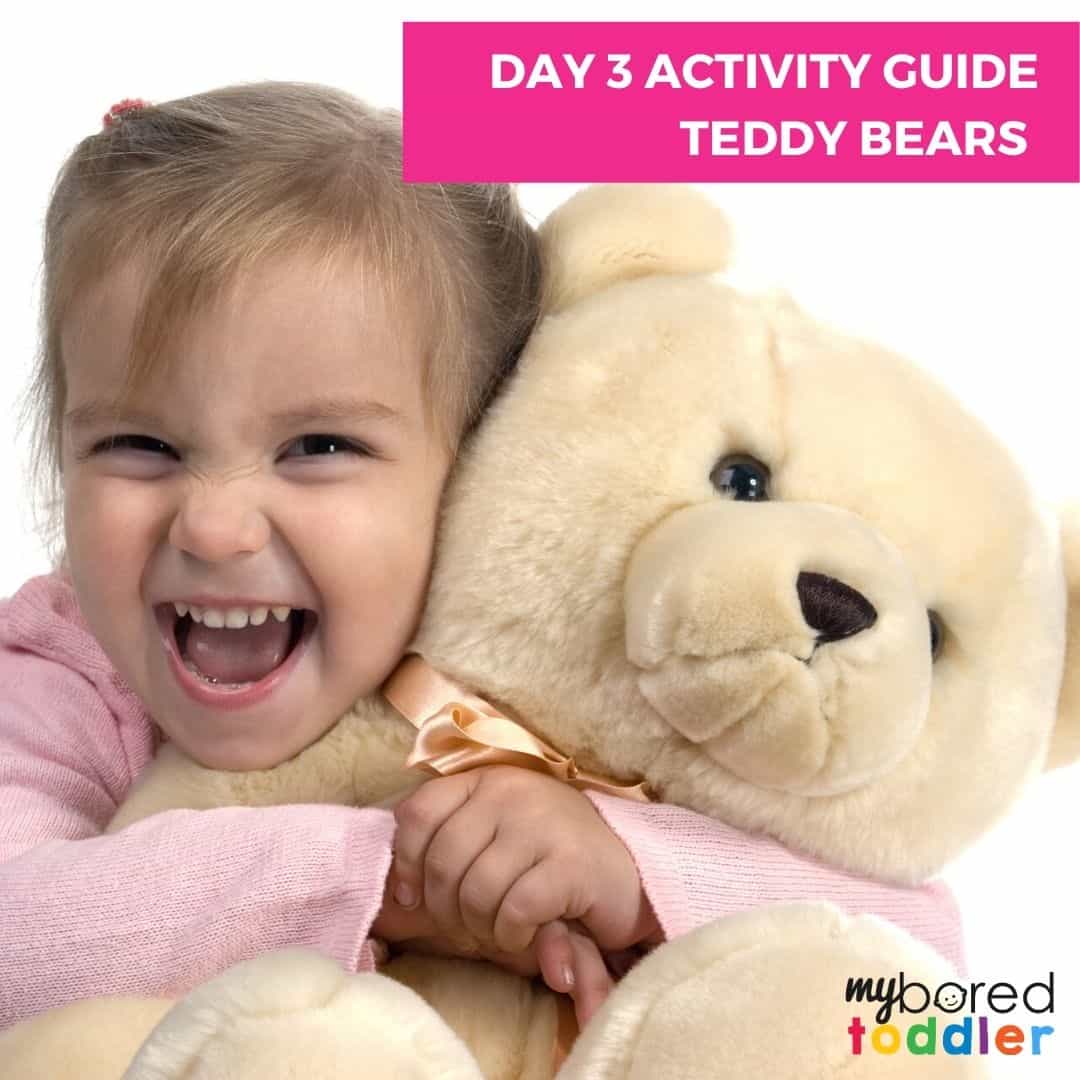 Day 2 activity guide teddy bears - My Bored Toddler