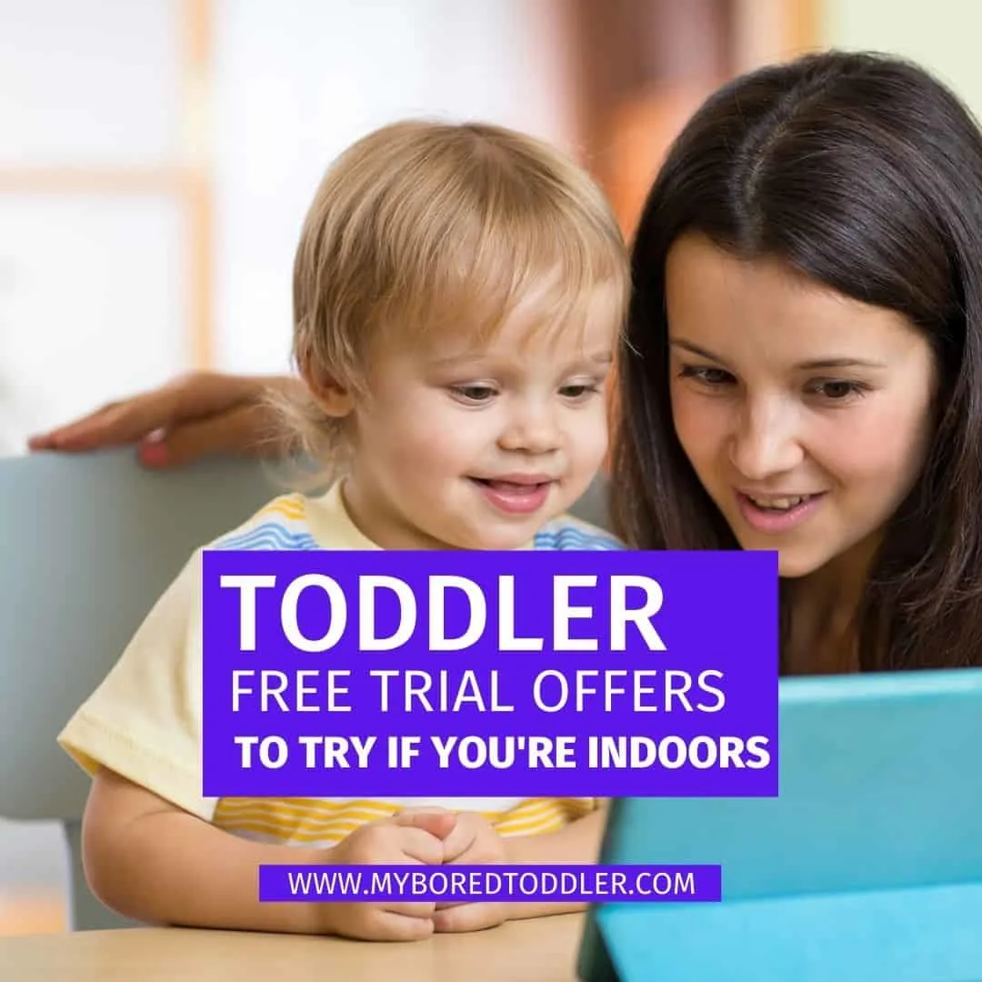 free trials for toddlers instagram