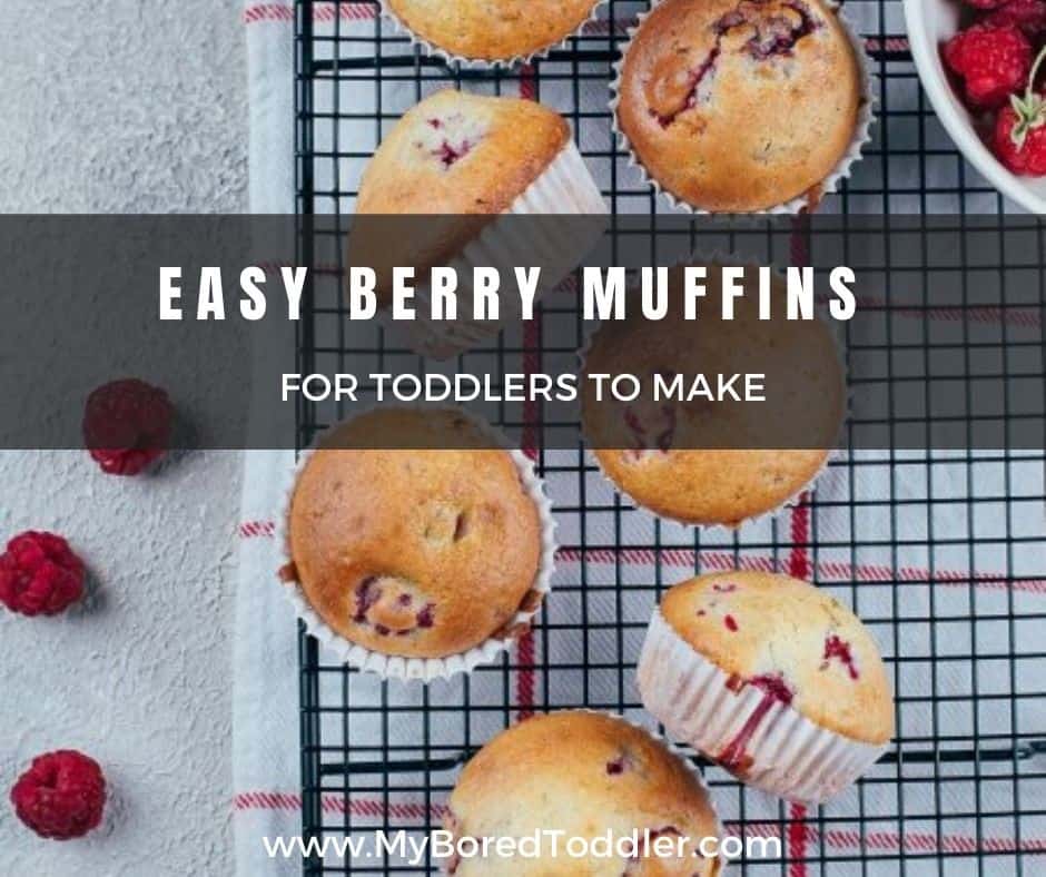 Easy Berry Muffins from My Bored Toddler
