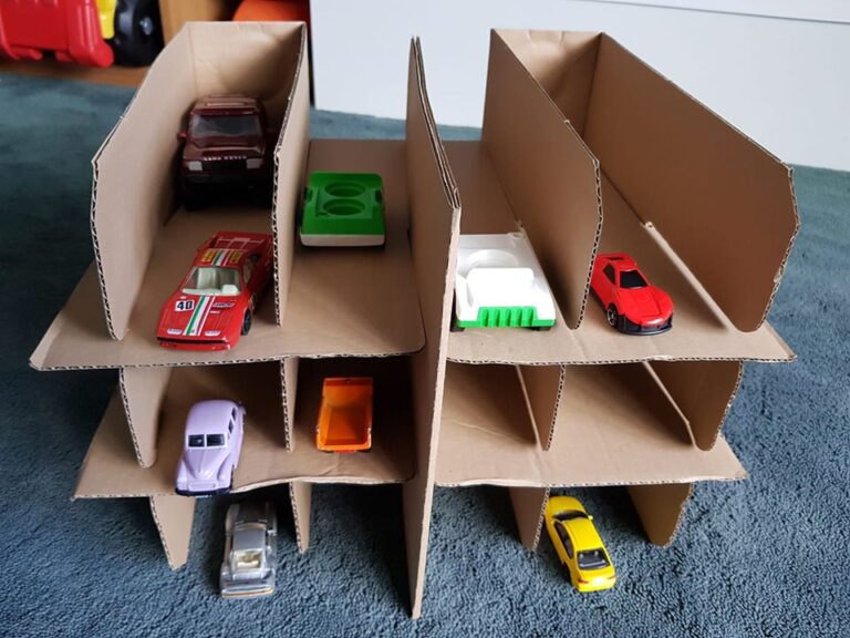 Carboard Box Creations for Kids to Play With - My Bored Toddler