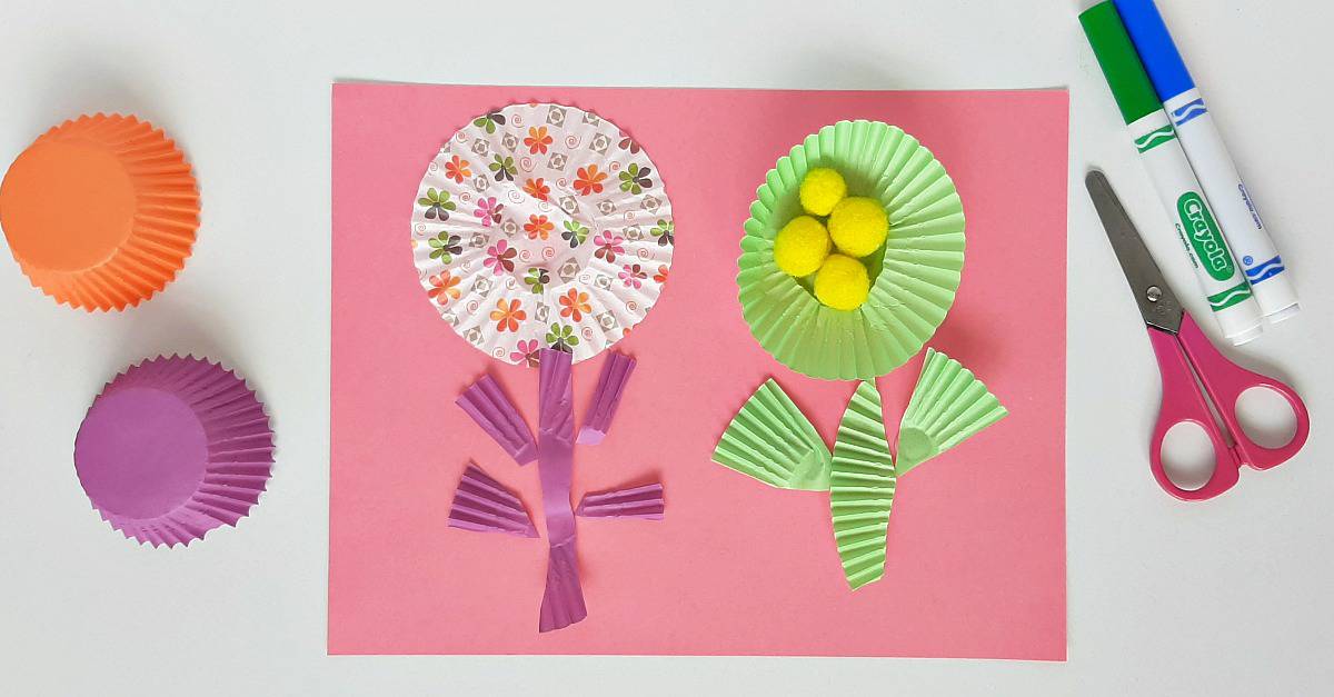 Paper Flower Craft for Summer