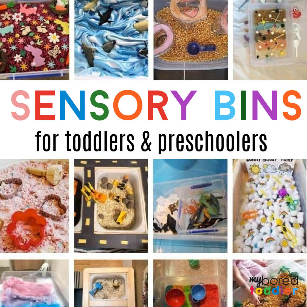sensory bins for toddlers and preschoolers feature