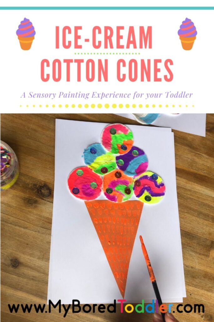 Ice-cream Cotton Cones 