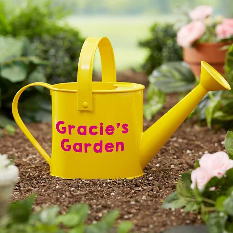 personalized watering can 
