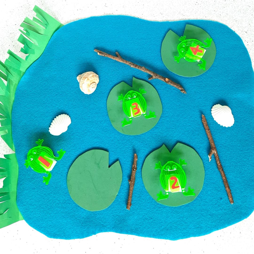 Bouncing Frogs Sensory Activity
