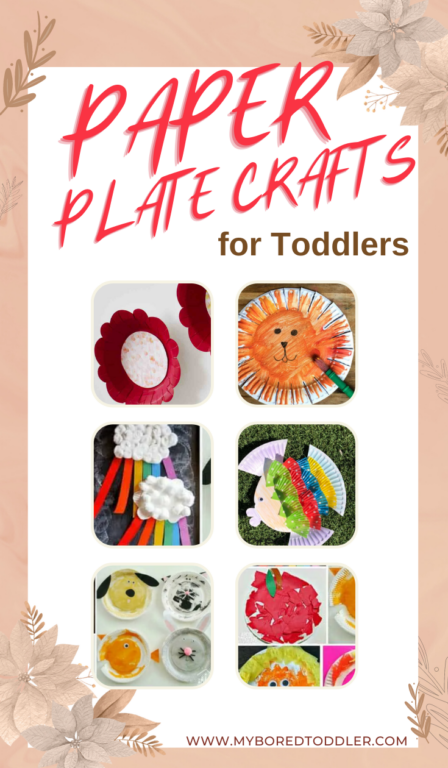 Wooly Paper Plate Dog Craft - My Bored Toddler Practice Scissor Skills!