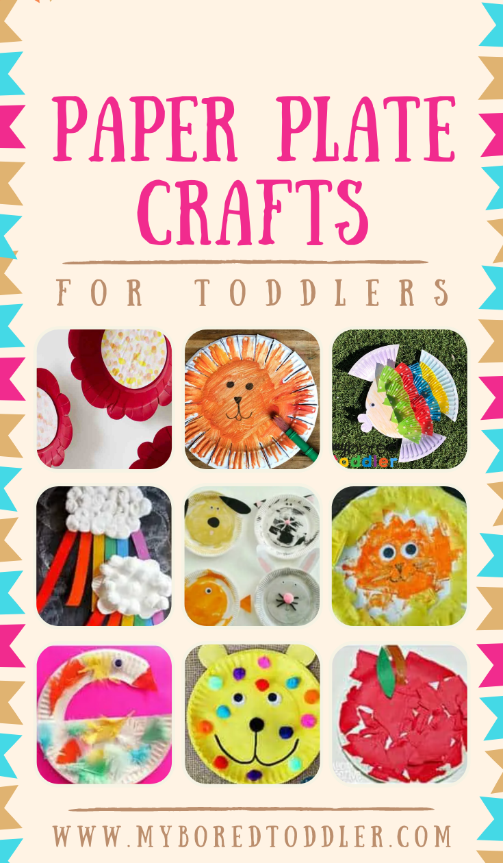 Paper Plate Crafts for Toddlers - My Bored Toddler