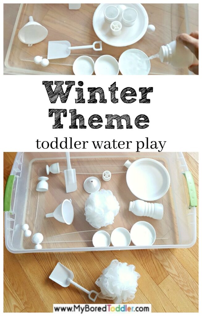 Winter Theme Water Play for Toddlers
