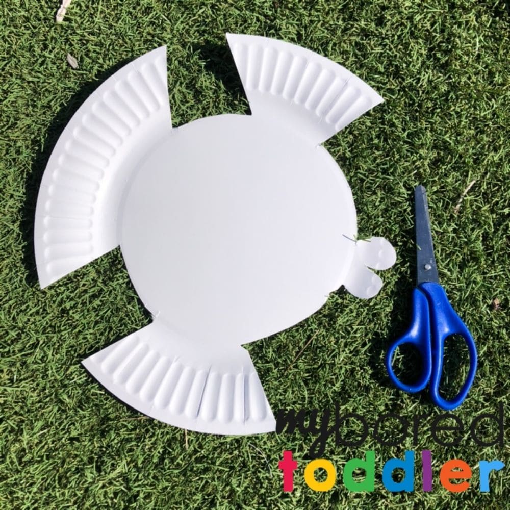 Patty Case Paper Plate Fish 