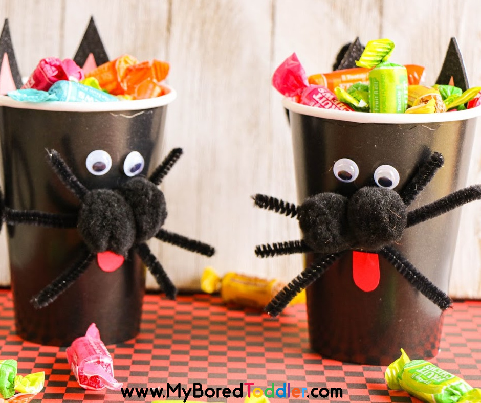 Halloween treat cups fb image My Bored Toddler