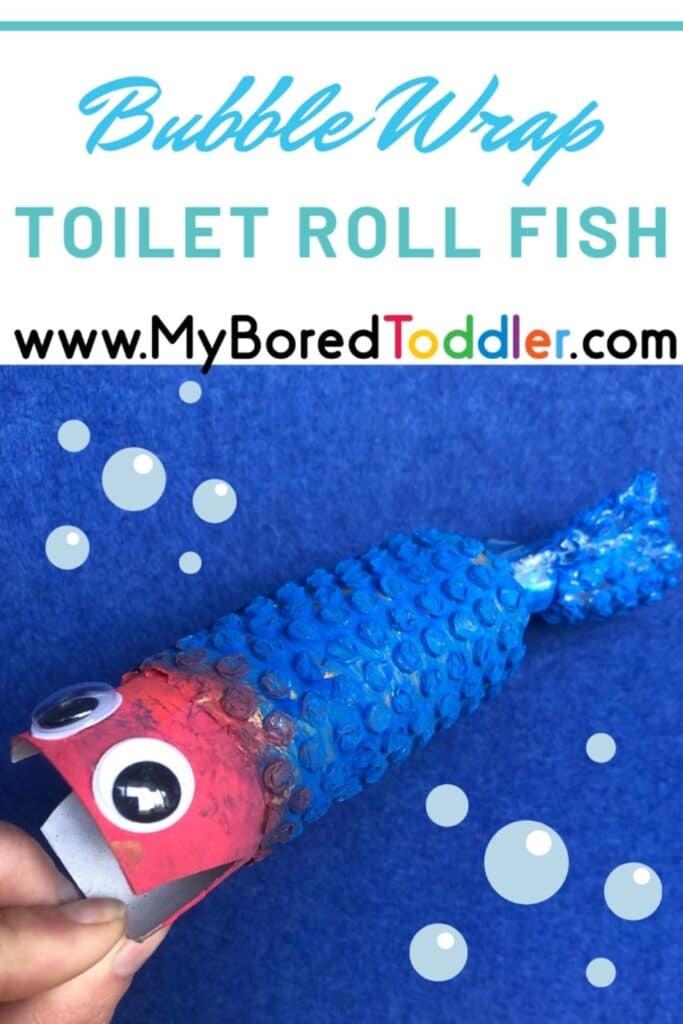 Bubble Wrap Toilet Roll Fish 