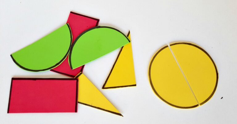 Toddler Math Activity with Foam Shapes - My Bored Toddler